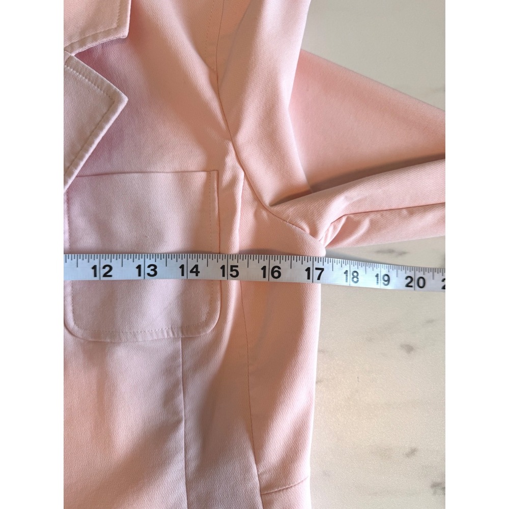 Cabi 5656 Blush Pink Tailored Two Button Blazer Jacket Womens Size 2 career - Picture 8 of 10